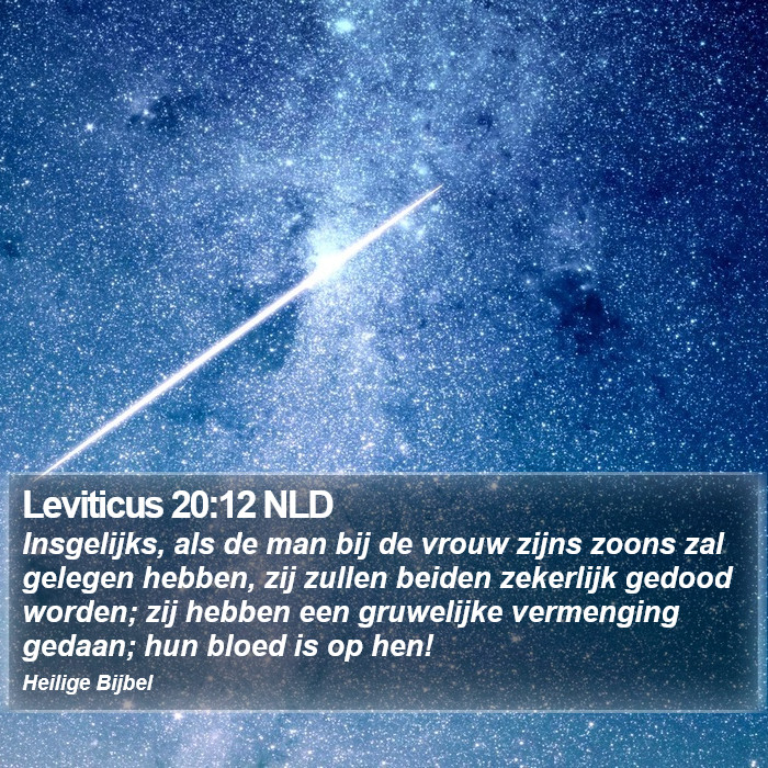 Leviticus 20:12 NLD Bible Study