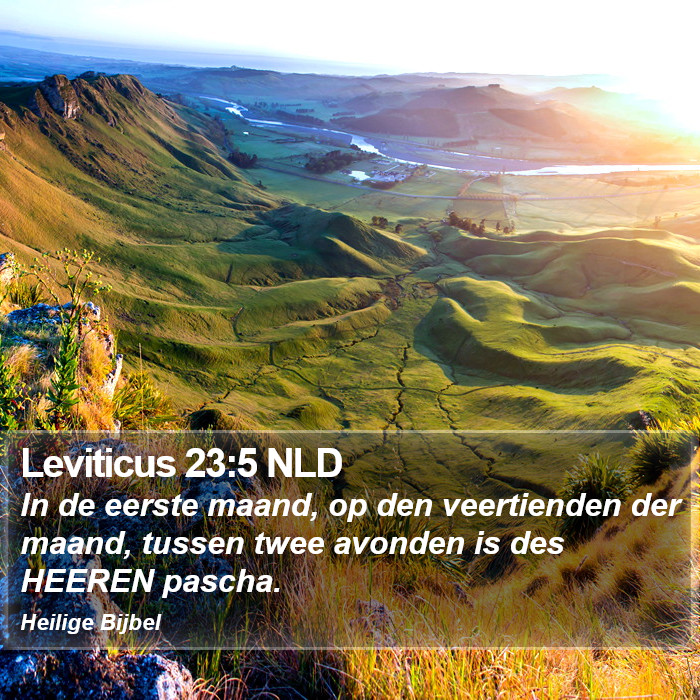 Leviticus 23:5 NLD Bible Study