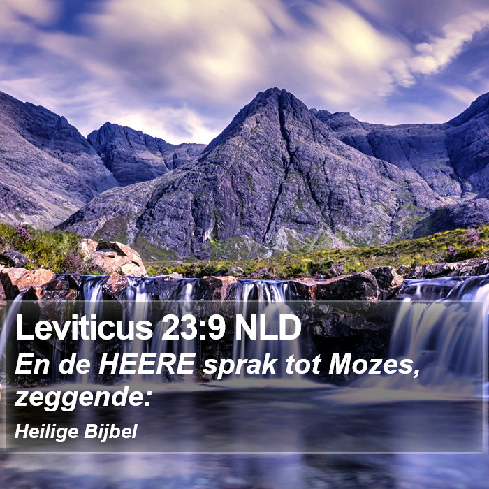 Leviticus 23:9 NLD Bible Study