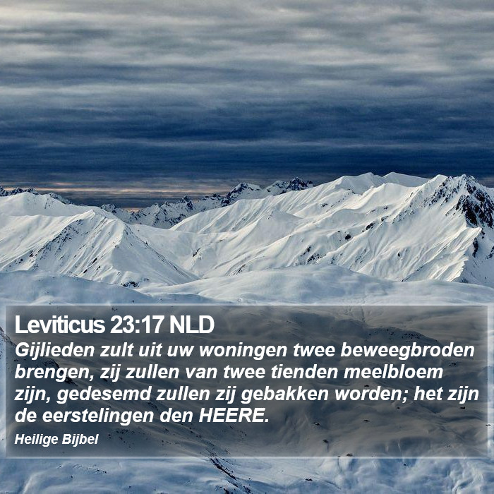 Leviticus 23:17 NLD Bible Study