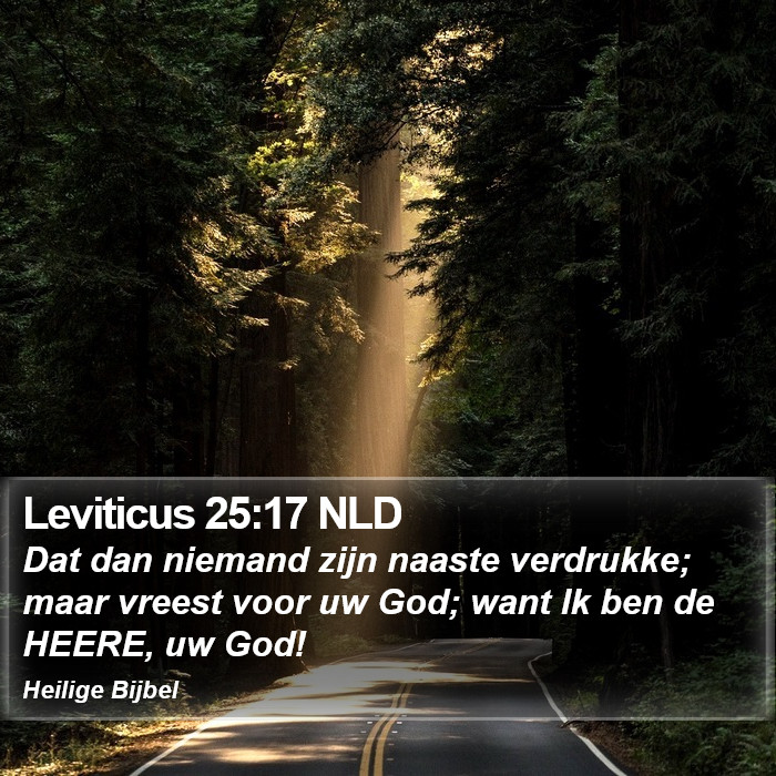 Leviticus 25:17 NLD Bible Study