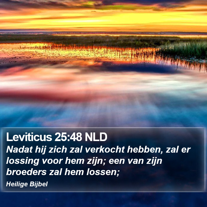 Leviticus 25:48 NLD Bible Study