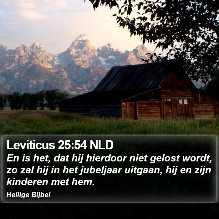 Leviticus 25:54 NLD Bible Study