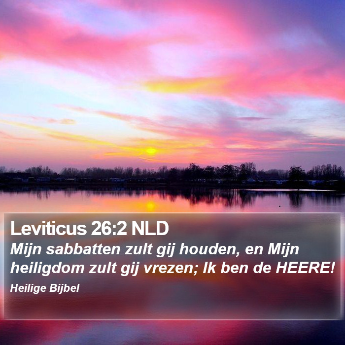 Leviticus 26:2 NLD Bible Study