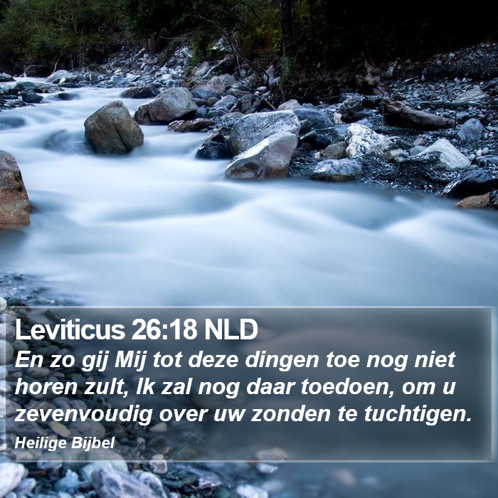 Leviticus 26:18 NLD Bible Study