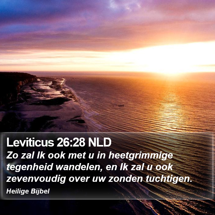 Leviticus 26:28 NLD Bible Study