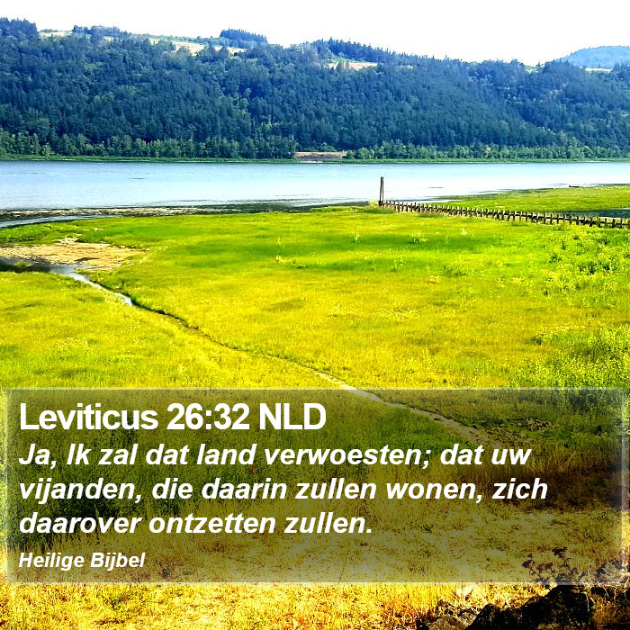Leviticus 26:32 NLD Bible Study