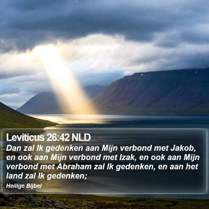 Leviticus 26:42 NLD Bible Study