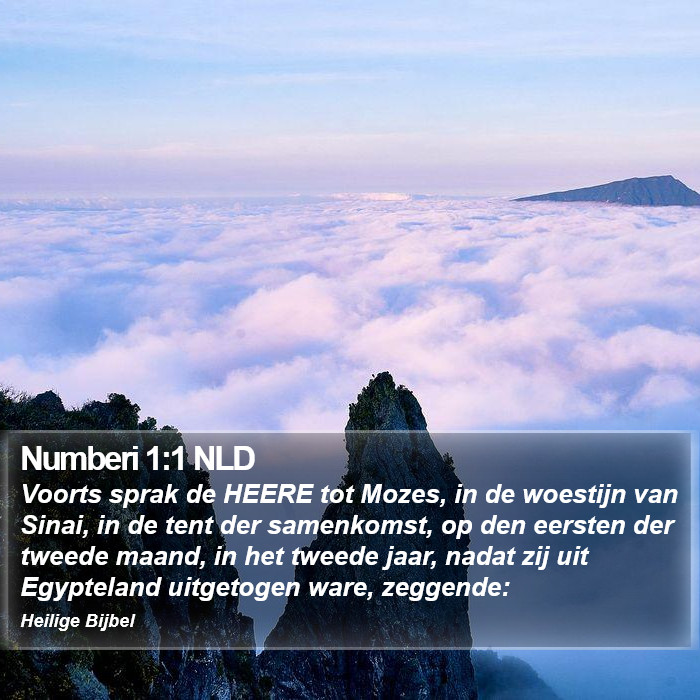 Numberi 1:1 NLD Bible Study