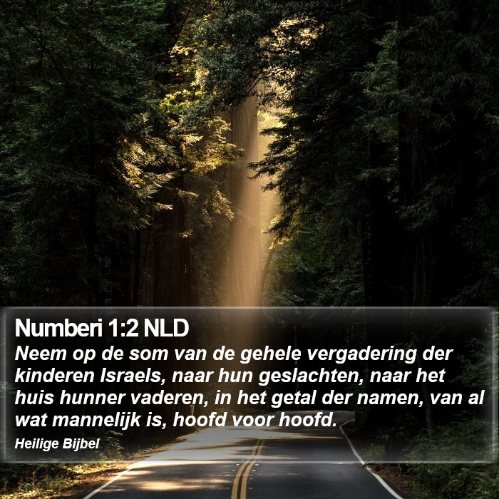 Numberi 1:2 NLD Bible Study