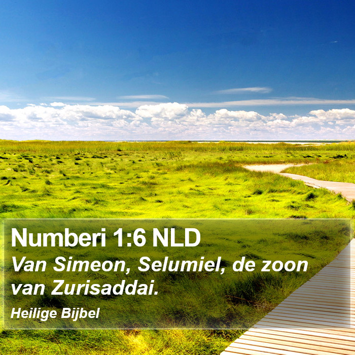 Numberi 1:6 NLD Bible Study