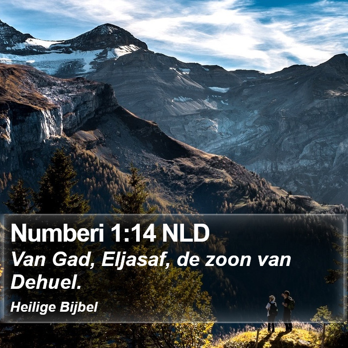 Numberi 1:14 NLD Bible Study