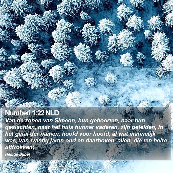 Numberi 1:22 NLD Bible Study