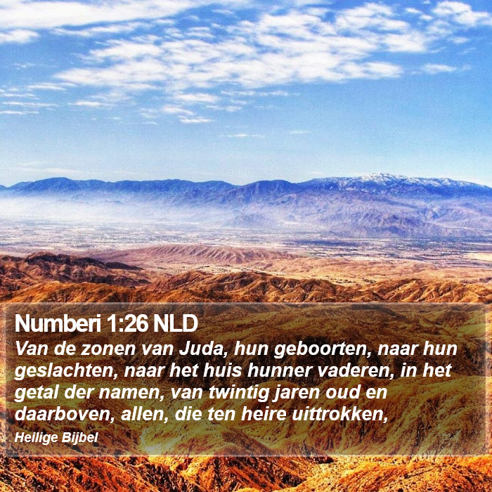 Numberi 1:26 NLD Bible Study