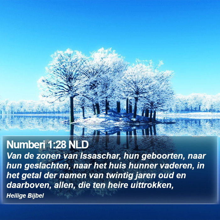 Numberi 1:28 NLD Bible Study