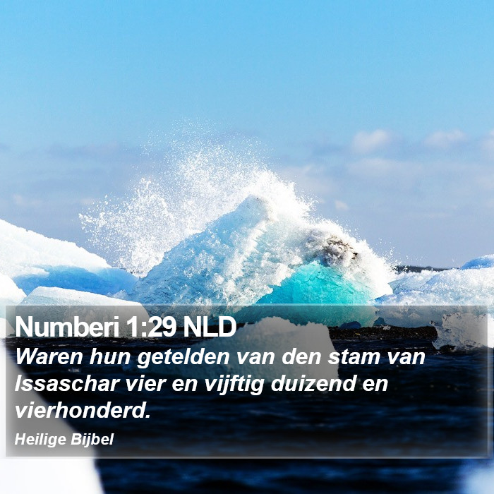 Numberi 1:29 NLD Bible Study