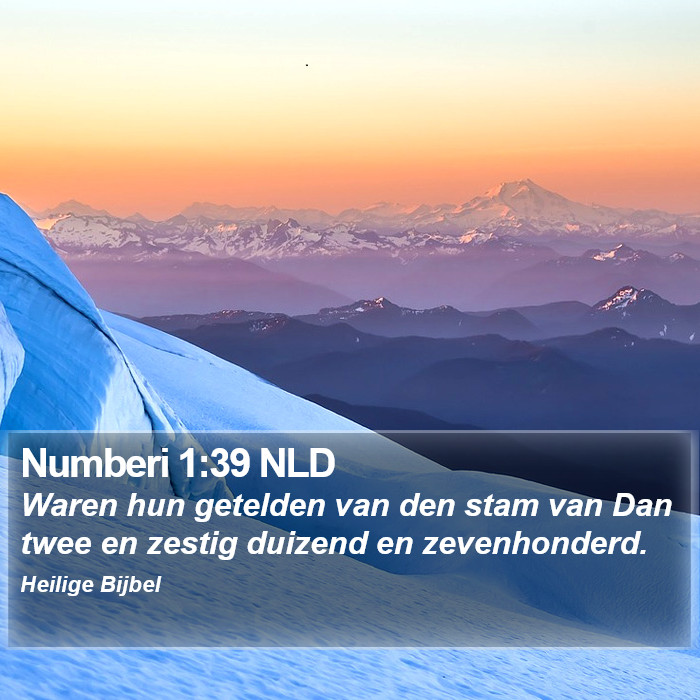 Numberi 1:39 NLD Bible Study