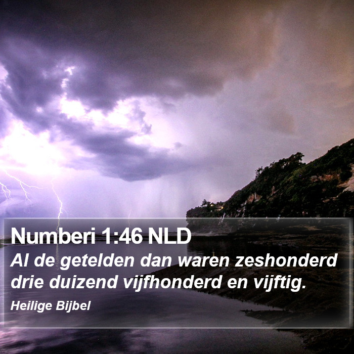 Numberi 1:46 NLD Bible Study