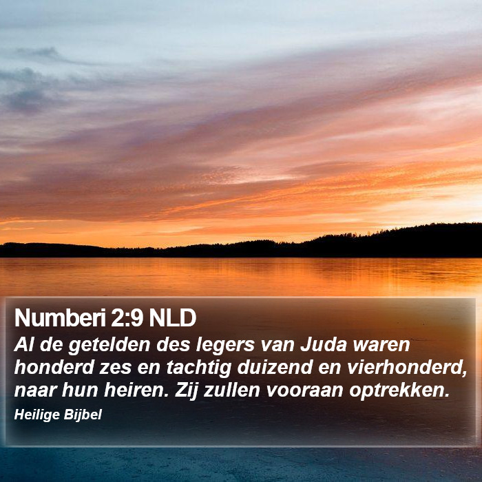 Numberi 2:9 NLD Bible Study