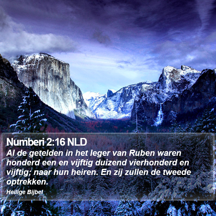 Numberi 2:16 NLD Bible Study