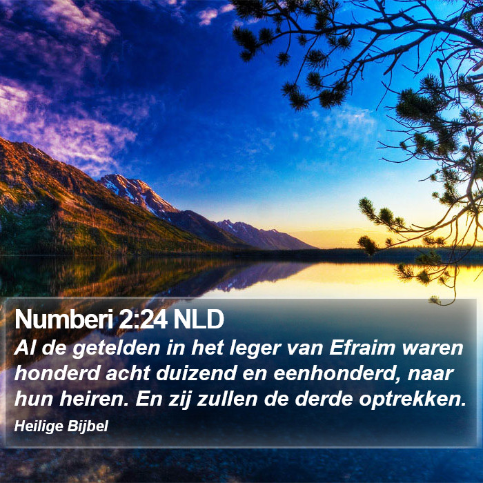 Numberi 2:24 NLD Bible Study