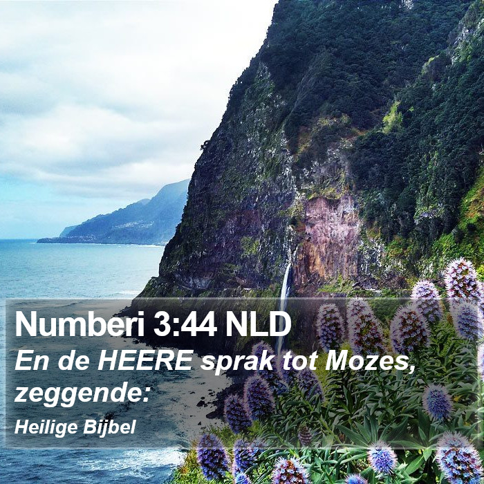 Numberi 3:44 NLD Bible Study