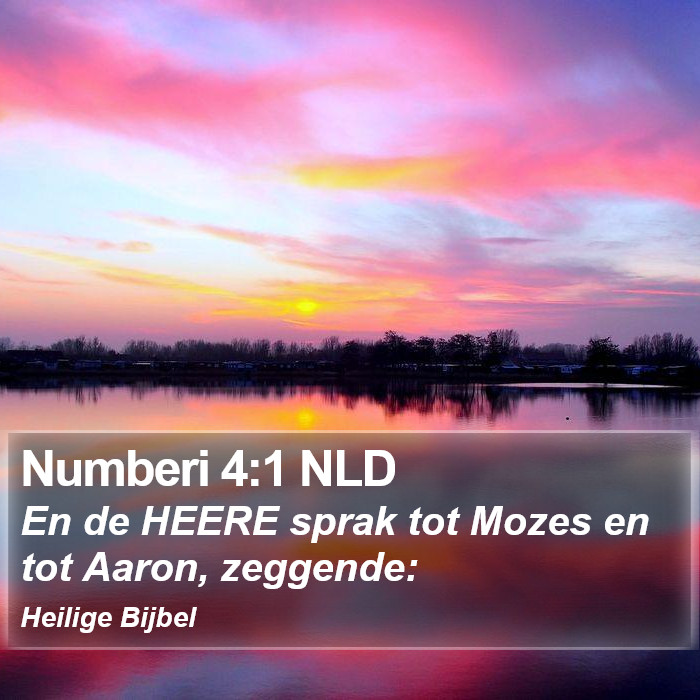 Numberi 4:1 NLD Bible Study