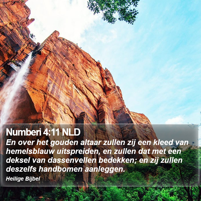 Numberi 4:11 NLD Bible Study