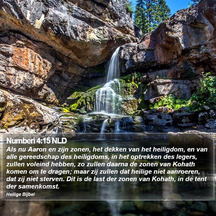 Numberi 4:15 NLD Bible Study