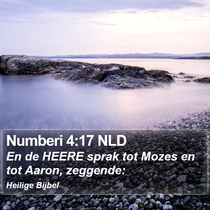 Numberi 4:17 NLD Bible Study