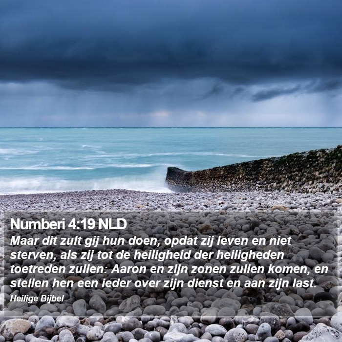 Numberi 4:19 NLD Bible Study