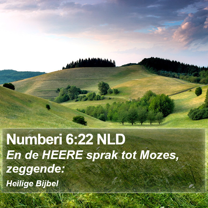 Numberi 6:22 NLD Bible Study