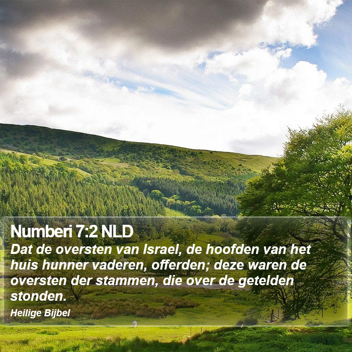 Numberi 7:2 NLD Bible Study