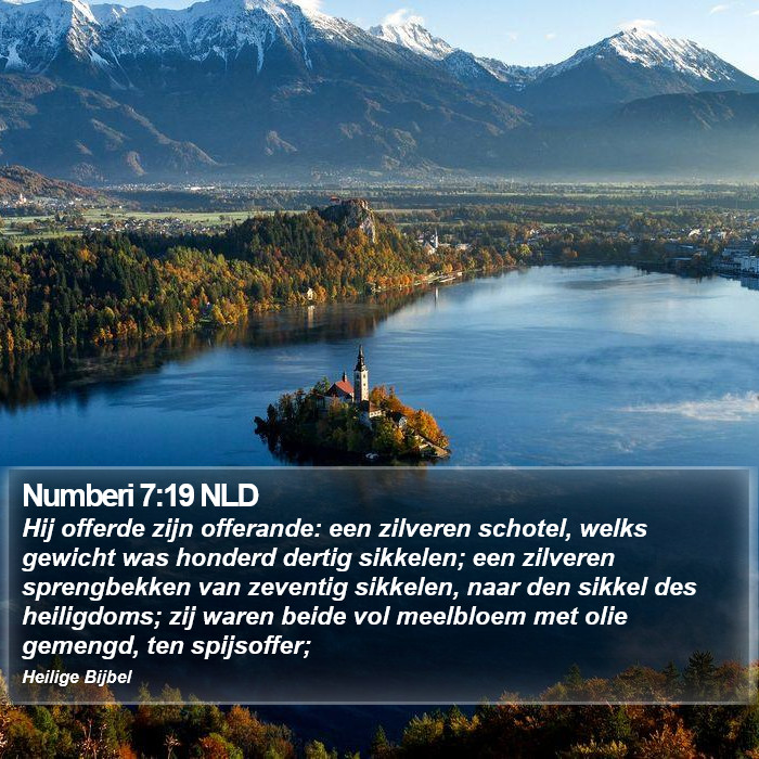 Numberi 7:19 NLD Bible Study