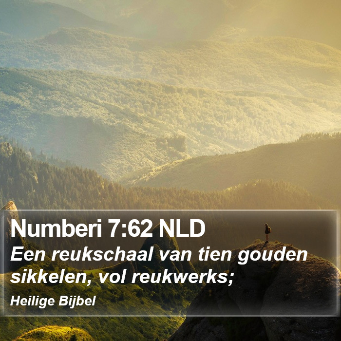 Numberi 7:62 NLD Bible Study