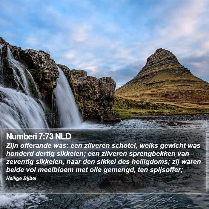 Numberi 7:73 NLD Bible Study