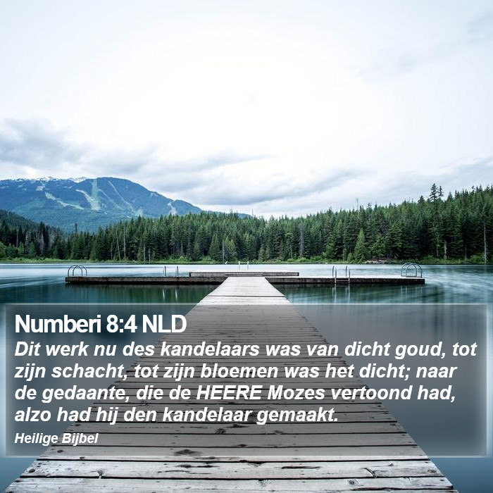 Numberi 8:4 NLD Bible Study