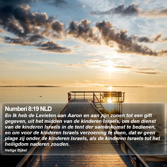 Numberi 8:19 NLD Bible Study