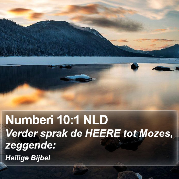 Numberi 10:1 NLD Bible Study