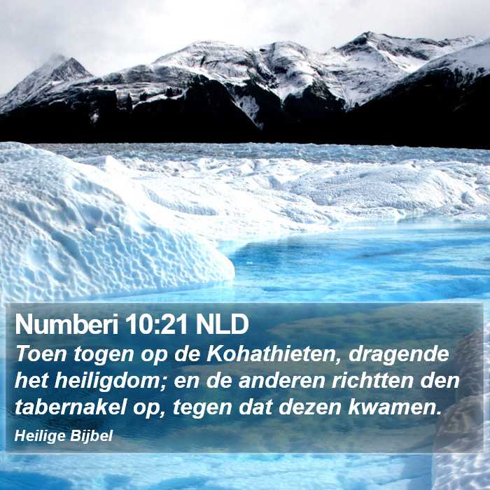 Numberi 10:21 NLD Bible Study