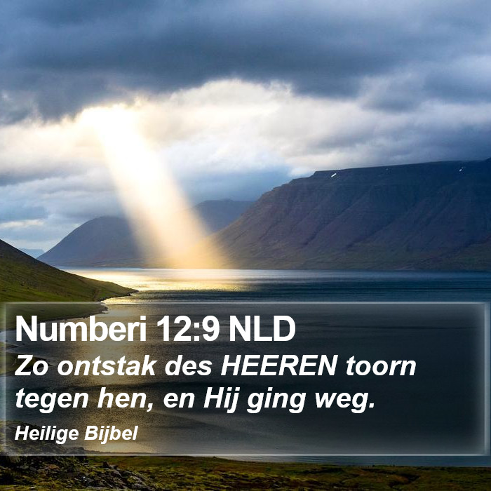 Numberi 12:9 NLD Bible Study