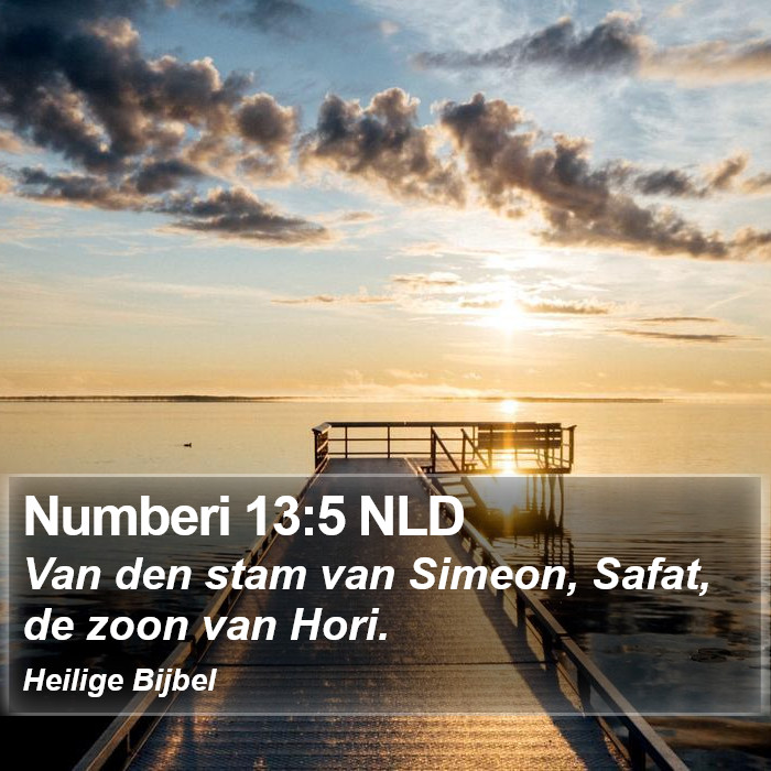 Numberi 13:5 NLD Bible Study