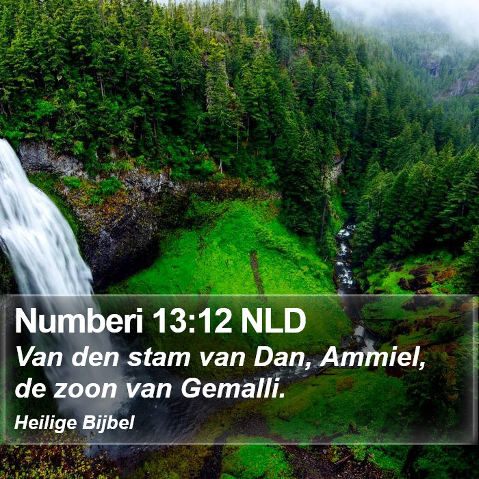 Numberi 13:12 NLD Bible Study