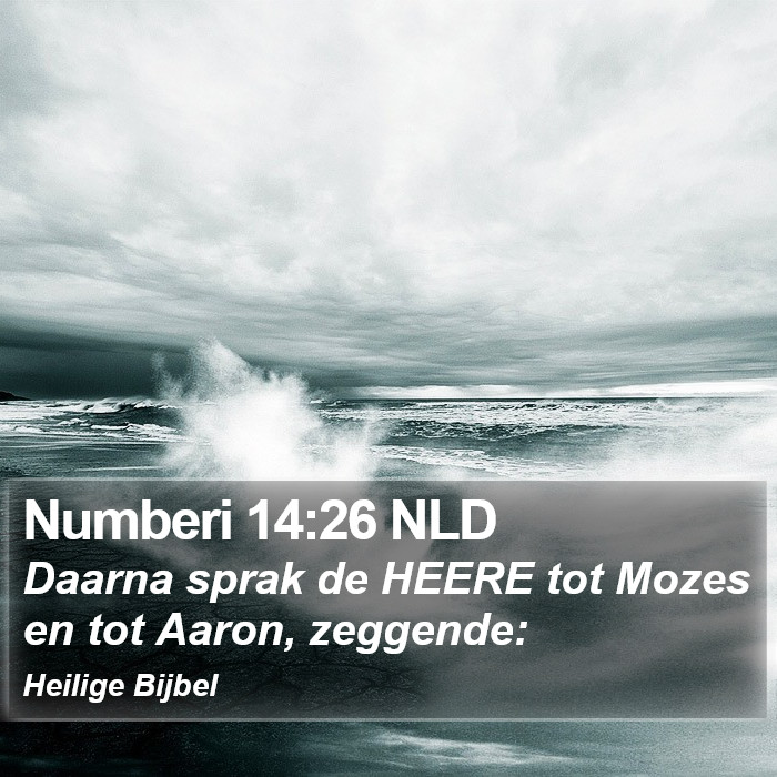 Numberi 14:26 NLD Bible Study