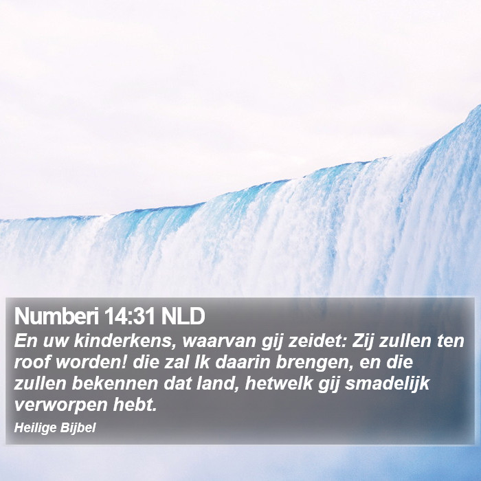 Numberi 14:31 NLD Bible Study