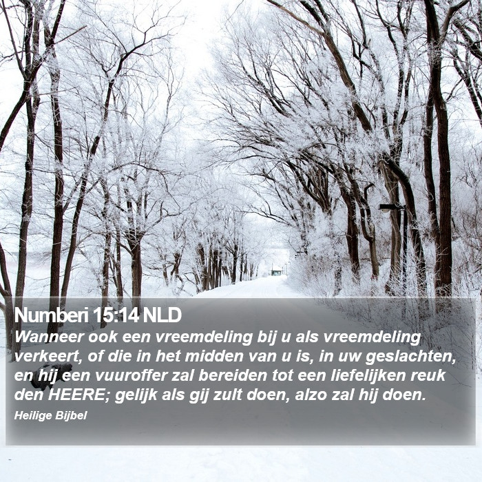 Numberi 15:14 NLD Bible Study