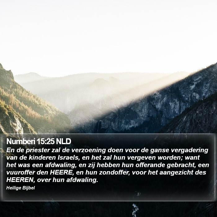 Numberi 15:25 NLD Bible Study