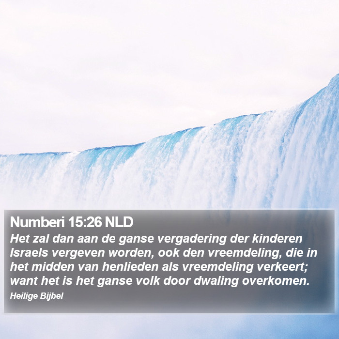 Numberi 15:26 NLD Bible Study
