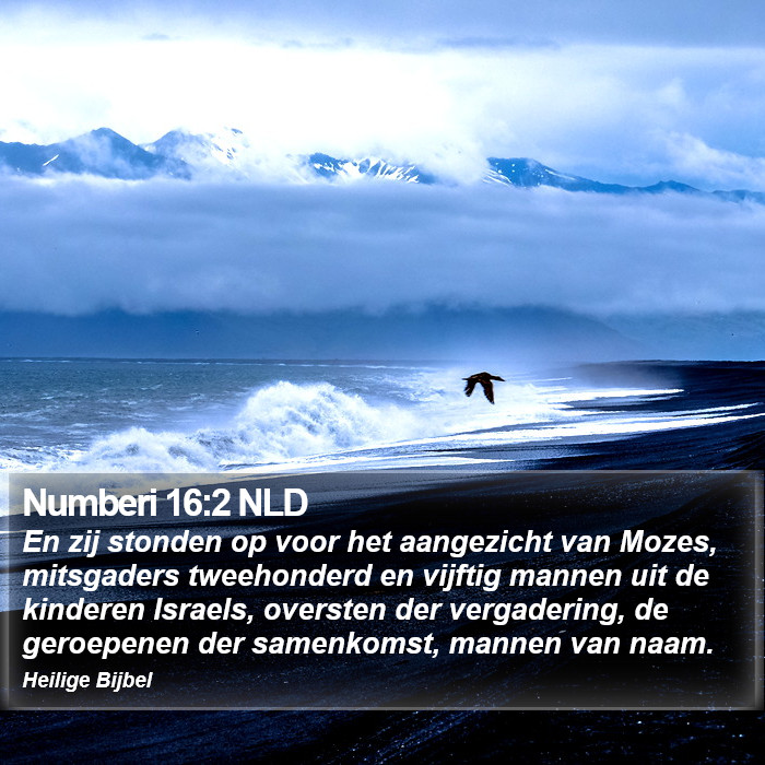 Numberi 16:2 NLD Bible Study