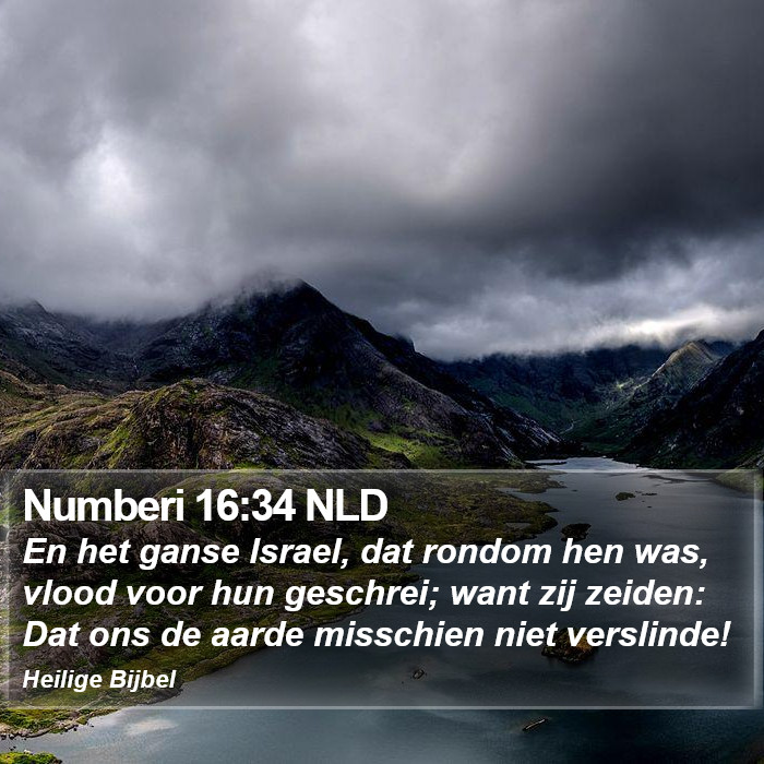 Numberi 16:34 NLD Bible Study